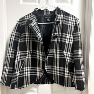 Black and White Blazer